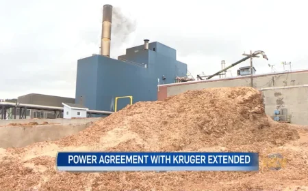 Province signs letter to extend Corner Brook Pulp and Paper power deal — Cbc News Nl