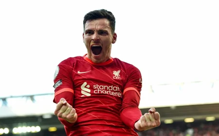 James Milner salutes Andy Robertson as Liverpool farewell nears