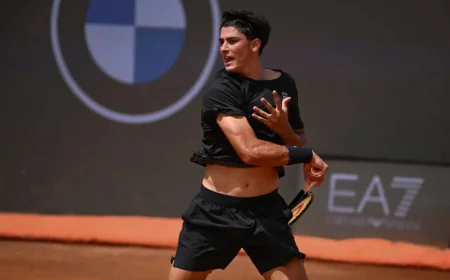 Federico Cinà Beats Opelka for First Slam Win in 5 Sets