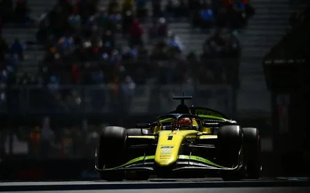 Alex Dunne Takes Three-Place Penalty in Montréal F2 Drivers Grid