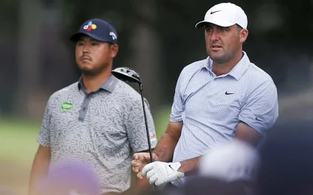 Scottie Scheffler Moves Within Two at Cj Cup Byron Nelson 2026