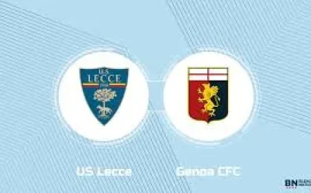 Lecce Vs Genoa Lineups Announced Before Serie A Kickoff