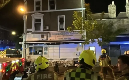 Hackney Fire Under Control After Eight Engines Reach Lower Clapton