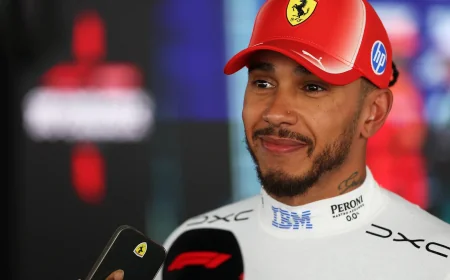 Hamilton Lewis Says Ferrari Simulator Skip Is The Way Forward After Fifth