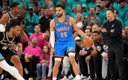 Ajay Mitchell Ruled Out For Game 4; Thunder Schedule Faces Hit