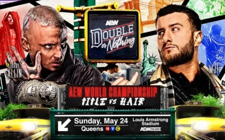 Will Ospreay Draws Samoa Joe at AEW Double or Nothing