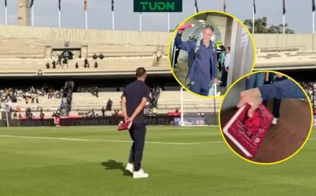 Daniel Aguilar Visits Uriel Antuna at Cantera Before Final