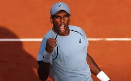 Basavareddy Beats Fritz in 4-Set French Open Day One Upsets