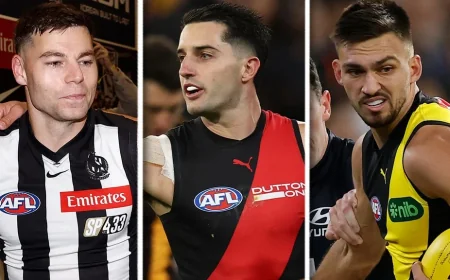 Essendon Takes Pick No. 1 Into Mid Season Draft 2026