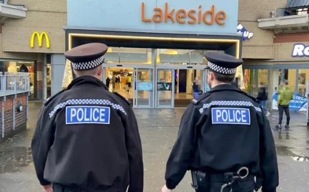 Inspector Daniel Selby issues 48-hour Lakeside dispersal order