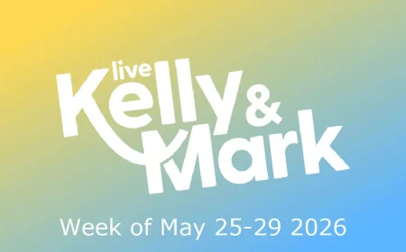Kevin Jonas Leads May 25 Guest List on Live with Kelly and Mark