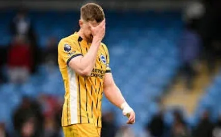 Adam Webster helps Brighton secure Conference League football despite defeat