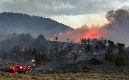 Utah Fire Prompts Evacuations as 5 Wildfires Start in 24 Hours