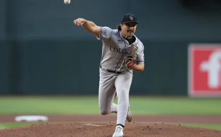 Kyle Karros Robbed of Hit in Rockies' 2-1 Loss
