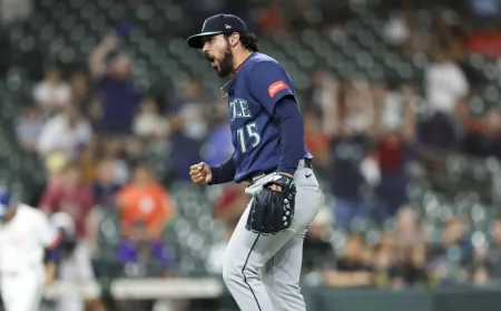 Andrés Muñoz Raises Changeup Usage as Mariners Standings Improve