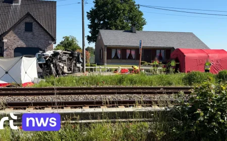 Authorities probe Buggenhout train collision with school minibus