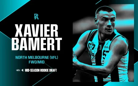 Alex Van Wyk Goes to Port Adelaide at Pick 14