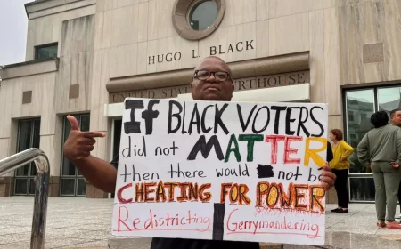 Federal Judges Block Alabama Map for November Redistricting In Alabama