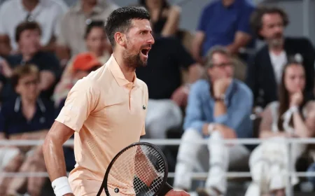 Djokovic Sets Royer Match at French Open 2026 Schedule