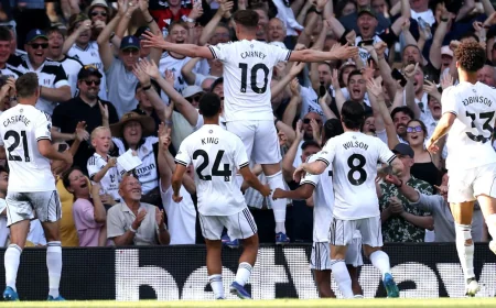 Issa Diop Scores in Fulham's 2-0 Win Over Newcastle