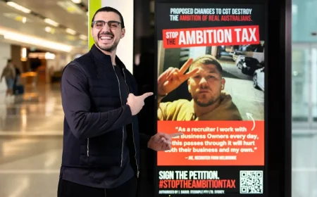 Joseph Daoud Spends $17,500 on Albanese Government Capital Gains Tax Billboards