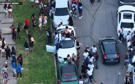 Detroit Police Act on Memorial Day Teen Takeovers at Peterson Park