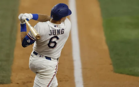 Jason Alexander Opens Rangers-Astros Four-Game Set at Globe Life Field