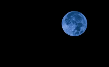 Sarah Potter Reads May 31 Blue Moon at 4:45 a.m. Eastern Time