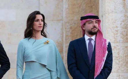 Queen Rania Of Jordan Wears 80th Independence Day Looks in Jordan