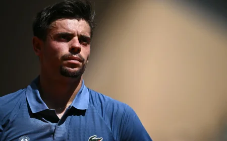 Gea Takes Emergency Bathroom Break Against Khachanov at Roland-Garros