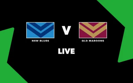 Nsw Vs Qld Live Score: New South Wales Lead 10-2 At Halftime