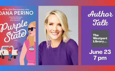 Dana Perino Discusses Purple State at Westport Event