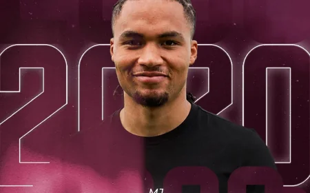 Kamson Kamara Joins Hearts on Deal Until 2030