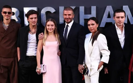 Victoria Beckham Hands Musical Baton to Cruz in Puglia