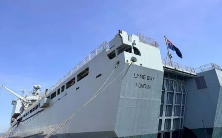Britain readies Minehunter in Gibraltar for Strait of Hormuz reopening