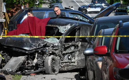 Mort d'un homme de 50 ans Rue Hochelaga après collision