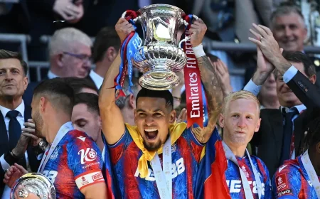 Joel Ward Crystal Palace Switch Crest to 1861