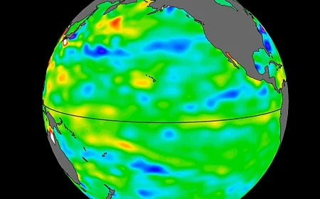 NASA Tracks May Kelvin Wave in El Niño Southern Oscillation Signal