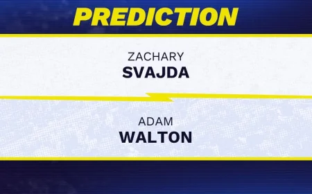 Zachary Svajda Holds 57% Edge Over Adam Walton
