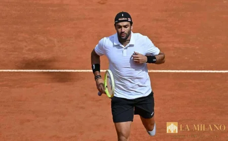 Berrettini Tops Rinderknech Path as Svajda Tennis Preview Turns to Roland Garros