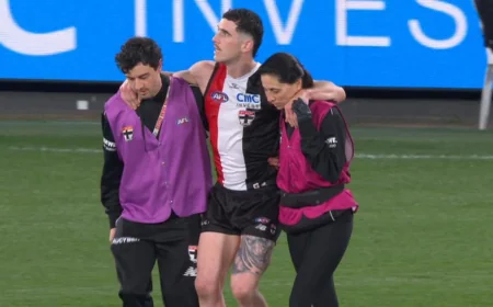 Sam Flanders Injury Halts St Kilda in Round 12 at Marvel Stadium