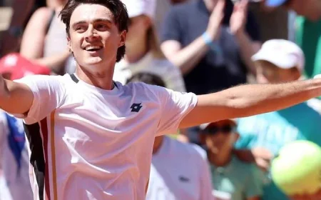 Adam Walton Beats Medvedev in Five Sets at French Open — Walton Tennis