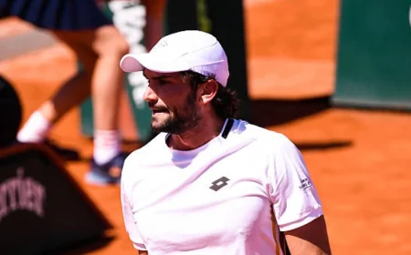 Valentin Vacherot Withdraws From Roland Garros 2026 After Left Foot Injury