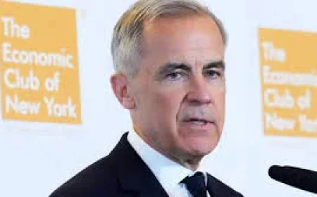 Mark Carney Us-canada Partnership Puts New York Pitch On Trade Terms