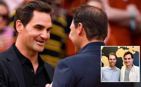 Rafael Nadal Photo With Federer Sparks Concern Over His Appearance