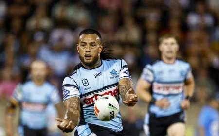 Sharks Make Two Late Changes Before Manly Clash — Sharks Vs Sea Eagles