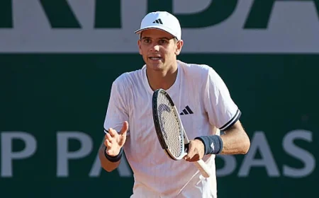Rafael Jódar Sets Michelsen Match at Roland Garros 2026 — Borges Tennis
