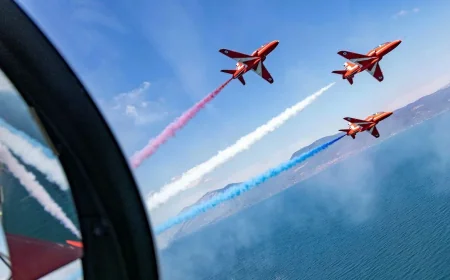 Red Arrows Schedule 2026: Exeter Times Set for Torbay Display