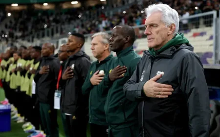 Broos Rests Six Sundowns Players Before South Africa Vs Nicaragua