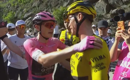 Sepp Kuss Wins Giro Queen Stage, Completes Grand Tour Trio